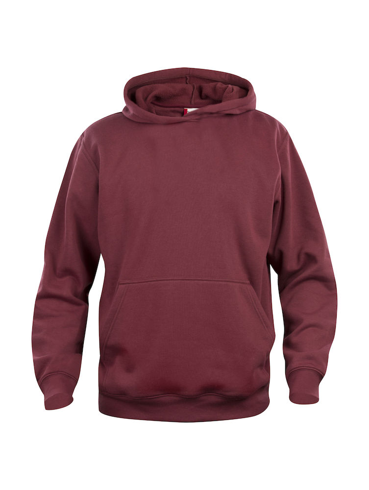 Felpa Bambino con cappuccio colore Boredaux