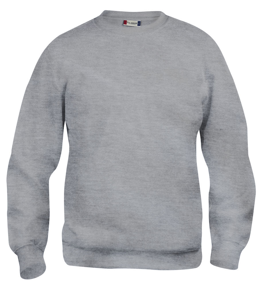 Felpa girocollo Bambino colore grigio