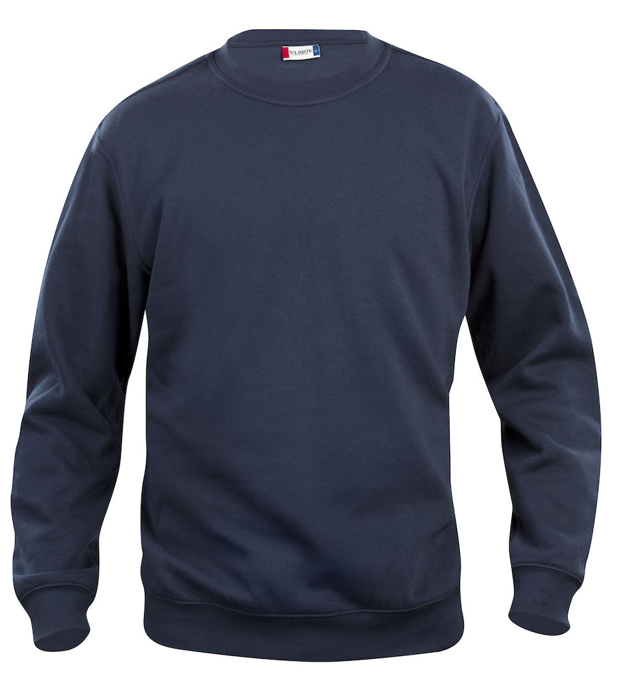 Felpa girocollo Bambino colore Blu Navy