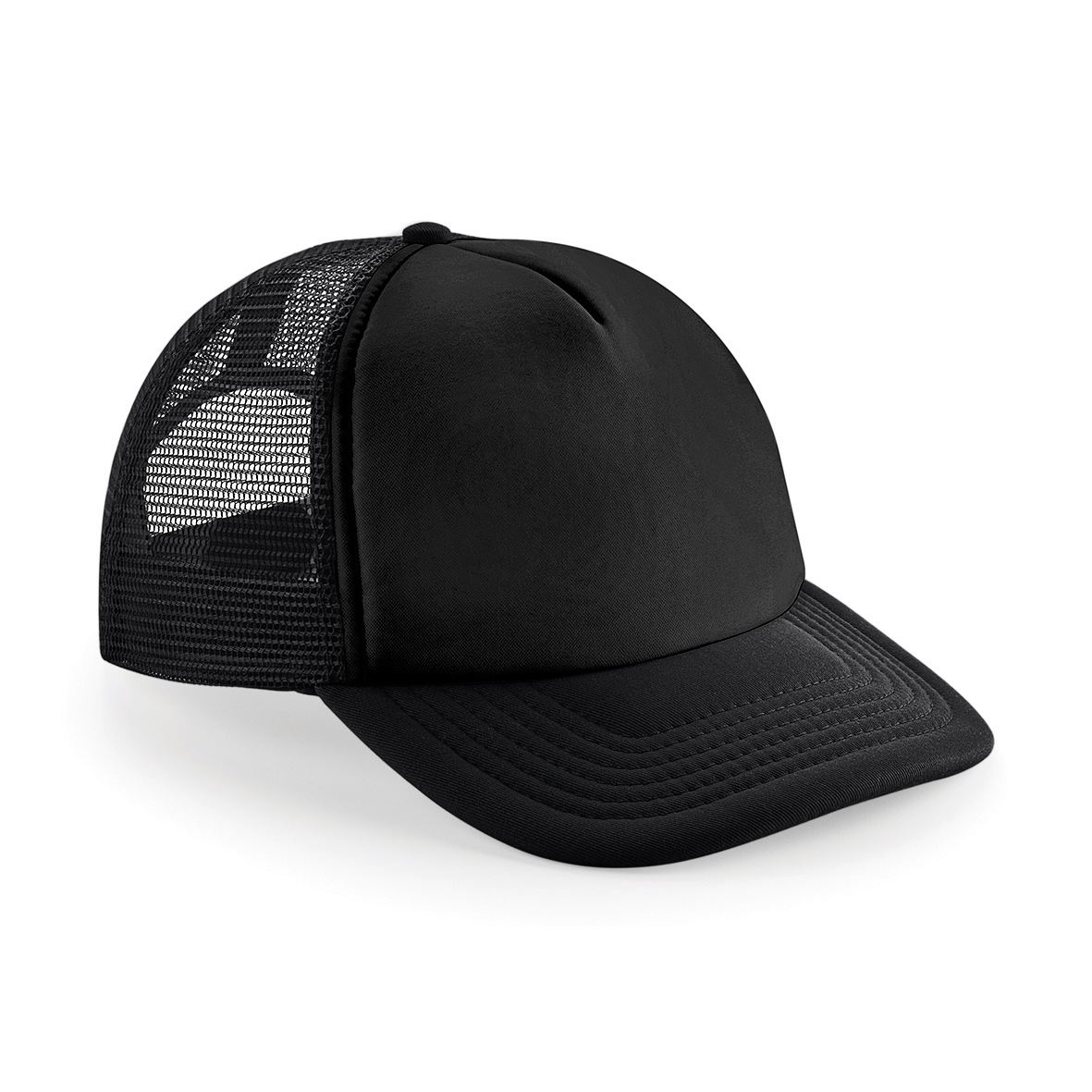 Cappellino Trucker Snapback TOTAL BLACK